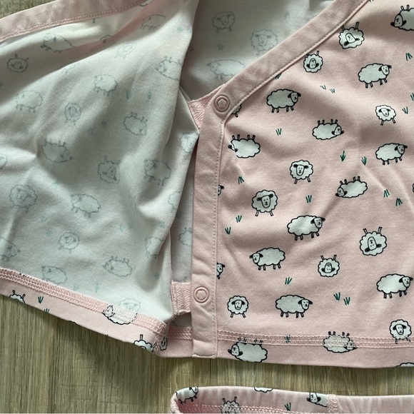 Hanna Andersson Baby Girl 2PC Pajama Sz 3-6M - Picture 4 of 6